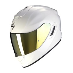 Casco integrale SCORPION EXO-1400 EVO AIR SOLID ECE 22-06 Bianco