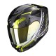 Casco integrale SCORPION EXO-391  ECE 22-06 HAUT nero-argento-giallo neon