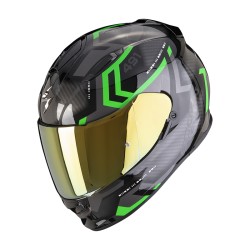 Casco integrale SCORPION EXO-491 ECE 22-06 SPIN nero-verde