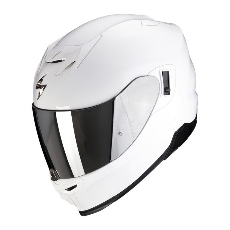 Casco integrale SCORPION EXO-520 EVO AIR SOLID ECE 22-06 bianco