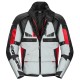 Giacca SPIDI da moto turismo  H2Out Crossmaster ghiaccio/rosso