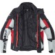 Giacca SPIDI da moto turismo  H2Out Crossmaster ghiaccio/rosso