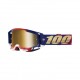 100% Racecraft 2 Goggle United - True Gold Mirror