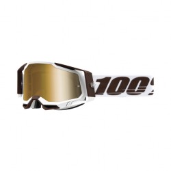 100% Racecraft 2 Goggle Snowbird - Mirror Gold