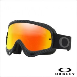 Oakley O Frame MX Carbon Fiber - Lente Fire Iridium + Clear