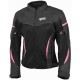 Giacca GMS TARA Mesh nero/rosa