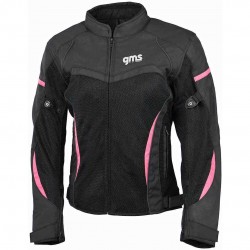 Giacca GMS TARA Mesh nero/rosa