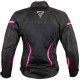 Giacca GMS TARA Mesh nero/rosa