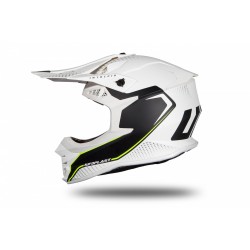 CASCO MOTOCROSSUFO  INTREPID BIANCO OPACO