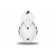 CASCO MOTOCROSSUFO  INTREPID BIANCO OPACO