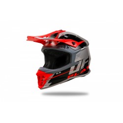 CASCO MOTOCROSS UFO INTREPID  GRIGIO