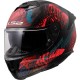 CASCO DA MOTO INTEGRALE LS2 STREAM II JUNGLE MATT BLACK PINK BLUE