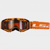 MASCHERA LS2 AURA ENDURO SERIES BLACK H-V ORANGE