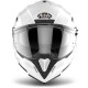 Casco Moto Touring Airoh COMMANDER Color Bianco Lucido