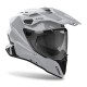 CASCO TOURING AIROH COMMANDER CONCRETE GRIGIO OPACO