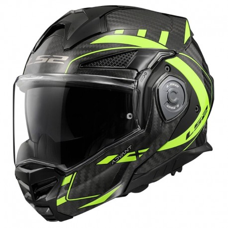 CASCO MODULARE FF 901 ADVANT X CARBON FUTURE HI-VIS YELLOW