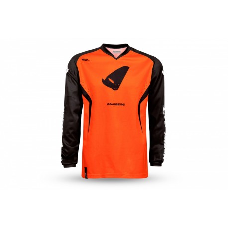 MAGLIA MOTOCROSS BAMBERG ARANCIONE E NERA UFO PLAST