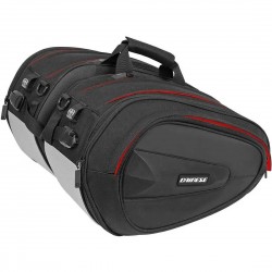 Borse Moto Laterali Espandibili Dainese D-Saddle Nero