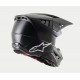 Casco da Cross ALPINESTARS SM5 Solid ECE 2206 nero opaco
