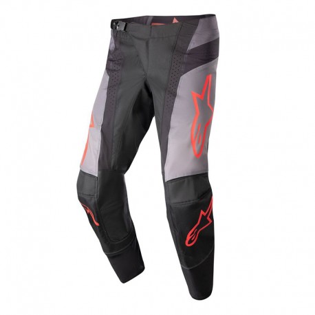Pantaloni ALPINESTARS Cross Techstar Sein  Nero Rosso Neon