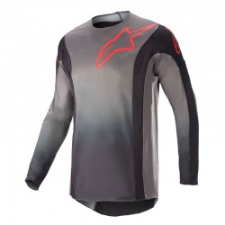 Maglia Cross Techstar Sein ALPINESTARS black neon red