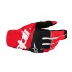 Guanti Techstar ALPINESTARS Cross Nero Rosso brillante