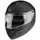 Casco Moto Modulare Omologato P/J Mt Helmets ATOM sv Solid Nero Opaco