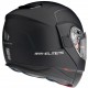 Casco Moto Modulare Omologato P/J Mt Helmets ATOM sv Solid Nero Opaco