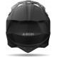 CASCO AIROH WRAAAP COLOR matt black