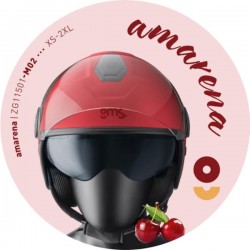 GMS Casco Jet Gelato AMARENA
