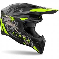 AIROH CASCO CROSS WRAAAP DARKNESS