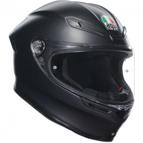 CASCO INETGRALE AGV K6 S MATT BLACK E2206