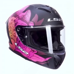 CASCO INTEGRALE LS2 RAPID III POPPIES II MATT
