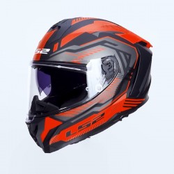CASCO LS2 CHALLENGER II DRAVIX RED