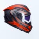 CASCO LS2 CHALLENGER II DRAVIX RED