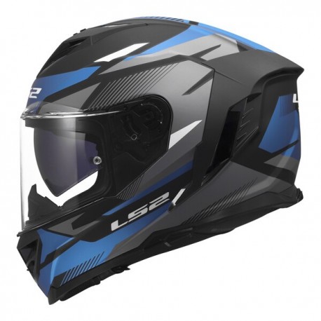 CASCO LS2 STORM III KOMAI BLACK BLUE