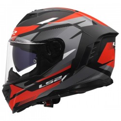 CASCO LS2 STORM III KOMAI BLACK RED