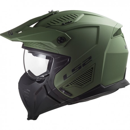 CASCO JET LS2 DRIFTER MILITARY GREEN