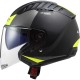 LS2 CASCO JET COPTER II URBANE M.BLACK H-V YELLOW