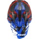 CASCO CROSS LS2 FAST II GROTESK WHITE BLUE RED