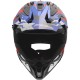 CASCO CROSS LS2 FAST II GROTESK WHITE BLUE RED