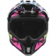CASCO LS2 DA CROSS FAST II GROTESK BLUE PINK GREEN