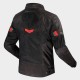 GIUBBOTTO DA MOTO ESTIVO LS2 GARDA AIR BLACK RED