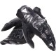 DAINESE REACTO CARBON SHORT - GUANTI MOTO CORTI IN PELLE UOMO nero