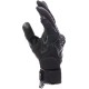 DAINESE REACTO CARBON SHORT - GUANTI MOTO CORTI IN PELLE UOMO nero