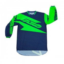 Maglia Axo Motion Jersey verde/blu